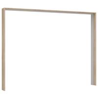 Okrasni Okvir Quadra, Barva Hrasta - hrast sonoma, Basics, leseni material (278/233/23cm) - Xora
