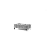 Tabure Imperia - siva/crna, Moderno, tekstil/metal (134/44/71cm) - Modern Living