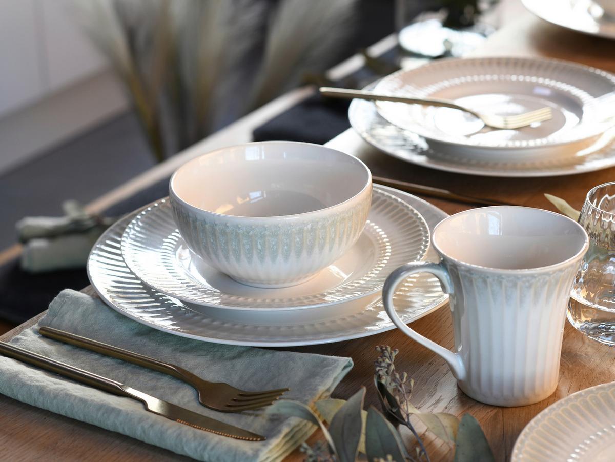 Kombinirani Servis Celadon Beige, 16-Delni - krem barve/biserna, Basics, keramika - Creatable