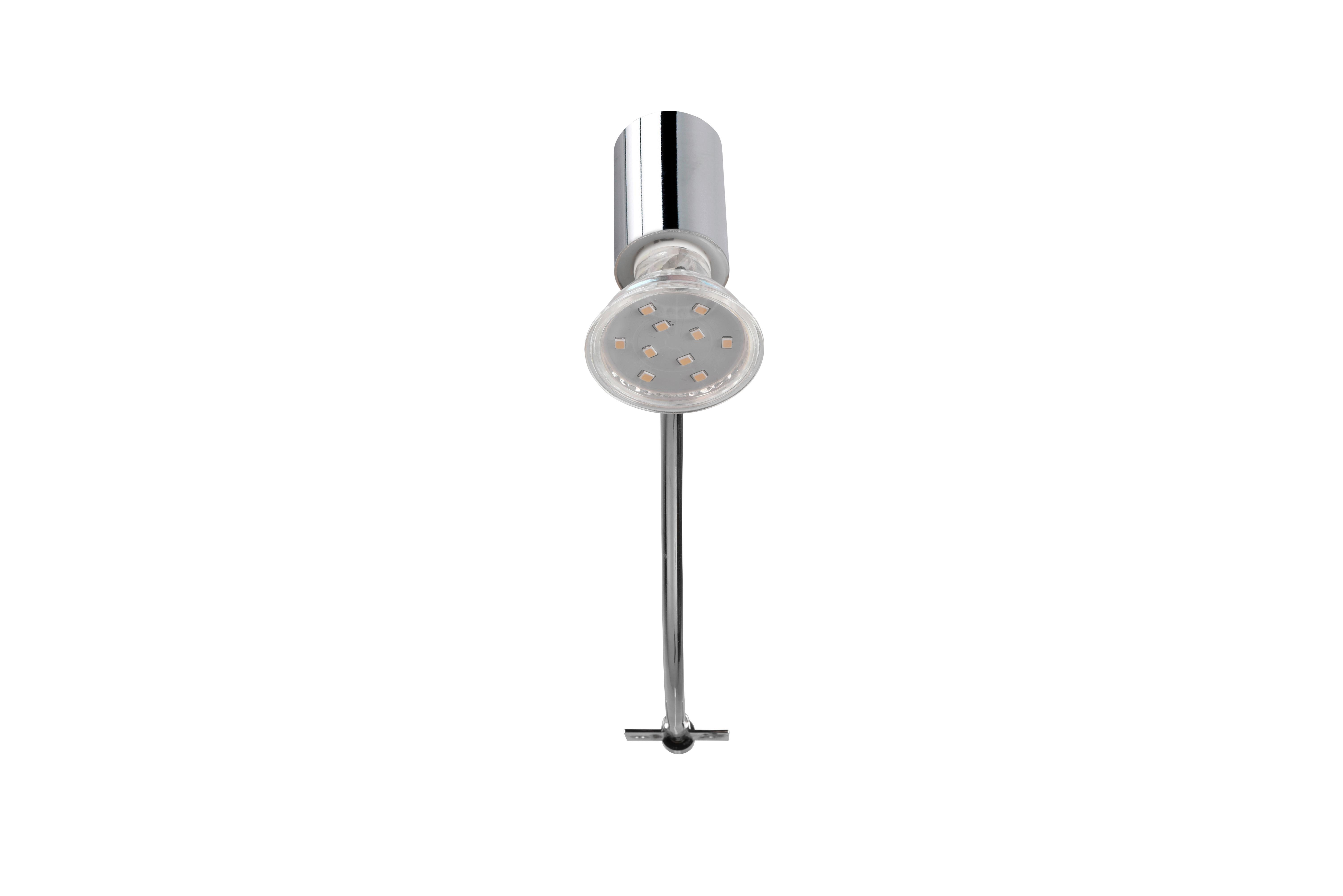 Wandstrahler Giada Chromfarben max. 5 Watt - Chromfarben, Basics, Metall (34/5/11cm) - Trio Leuchten