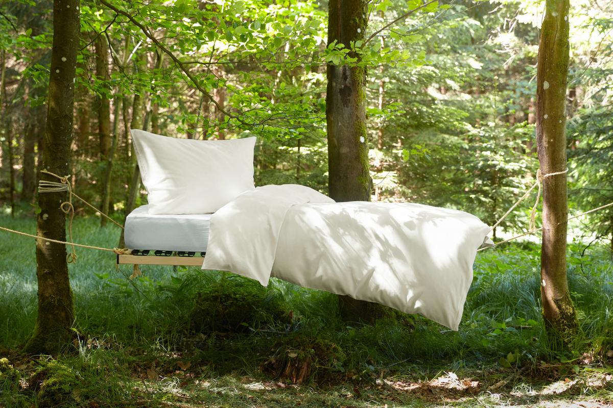 Bettwäsche Bio-Sophia Uni Naturfarben ca. 140x200cm - Naturfarben, Natur, Textil (140/200cm) - ecoTree