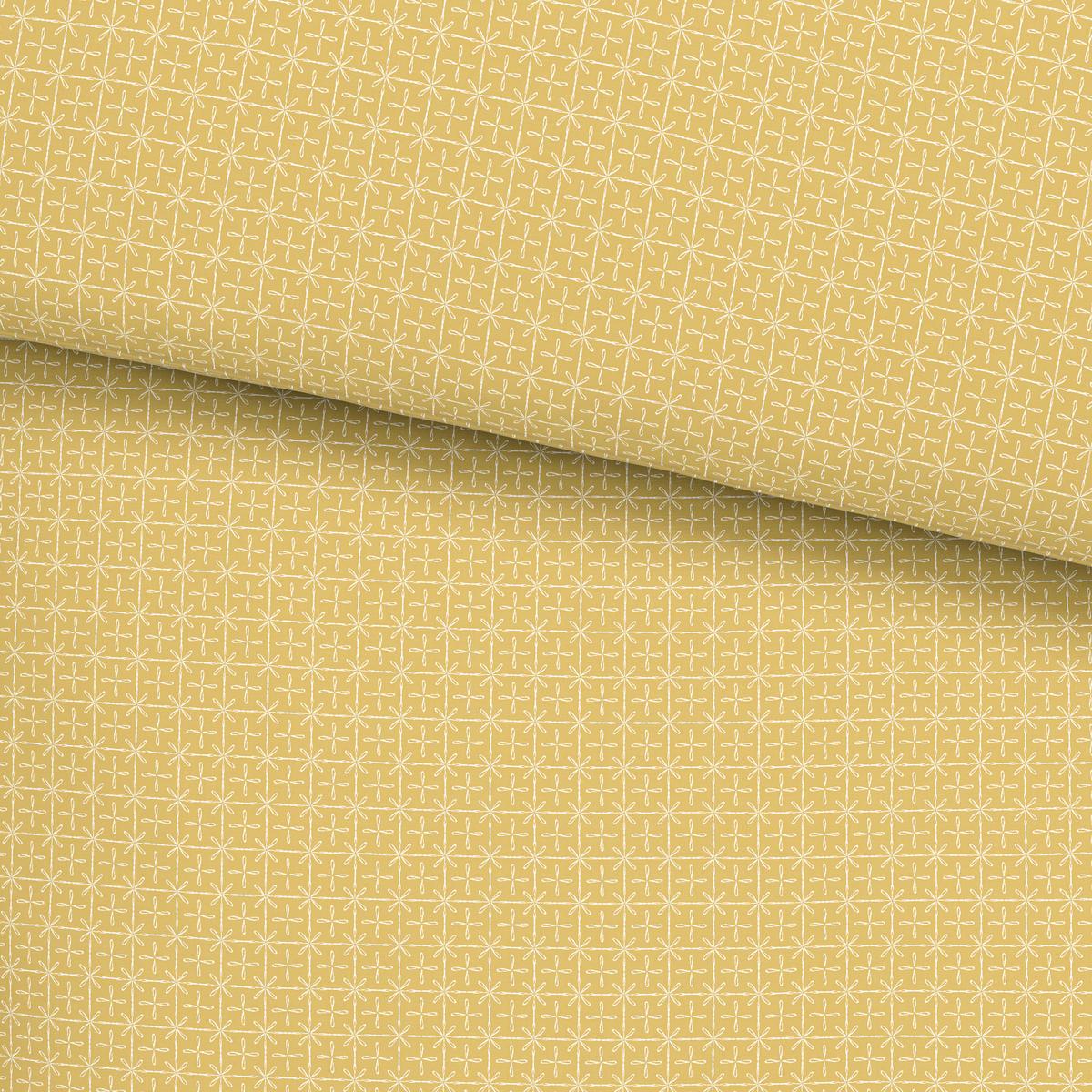 Ágyneműhuzat-garnitúra Laura - sárga, Konventionell, textil (140/200cm) - Modern Living