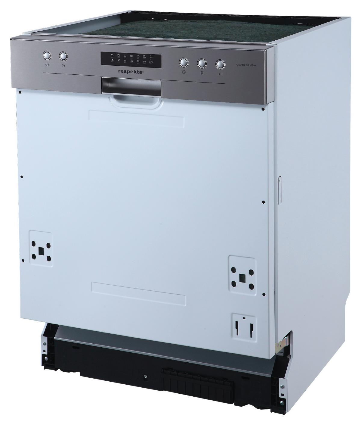 Pomivalni Stroj Respekta Kari - barve nerjavečega jekla/bela, Trend, kovina (59,8/81,5/57cm) - Respekta