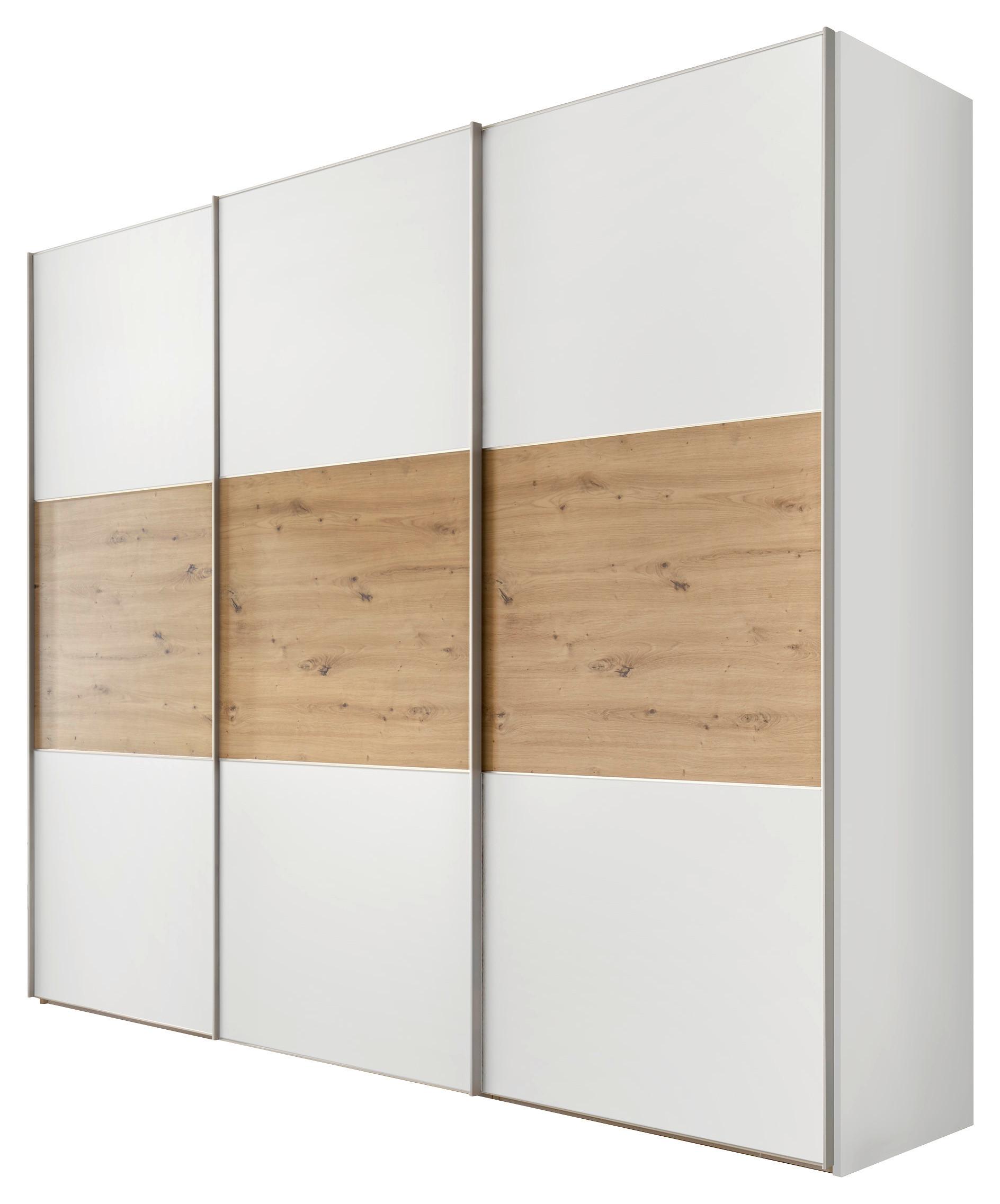 Ormar S Kliznim Vratima Includo - bijela/hrast Artisan, Design (336/222/68cm) - Premium Living