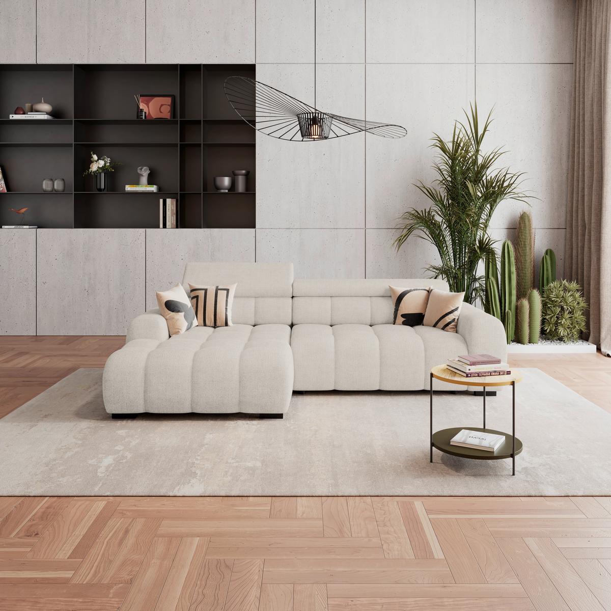 Coltar FARGO S - crem, Trend, textil (168/285cm)