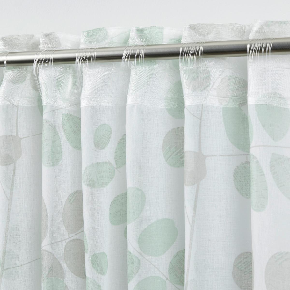 Končana Zavesa Endless - zelena, Konvencionalno, tekstil (140/245cm) - Modern Living