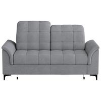 Dvosjed Loa - siva/crna, Konvencionalno, tekstil/metal (183/89-103/101cm) - Modern Living