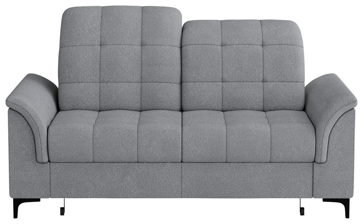 Dvosjed Loa - siva/crna, Konvencionalno, tekstil/metal (183/89-103/101cm) - Modern Living