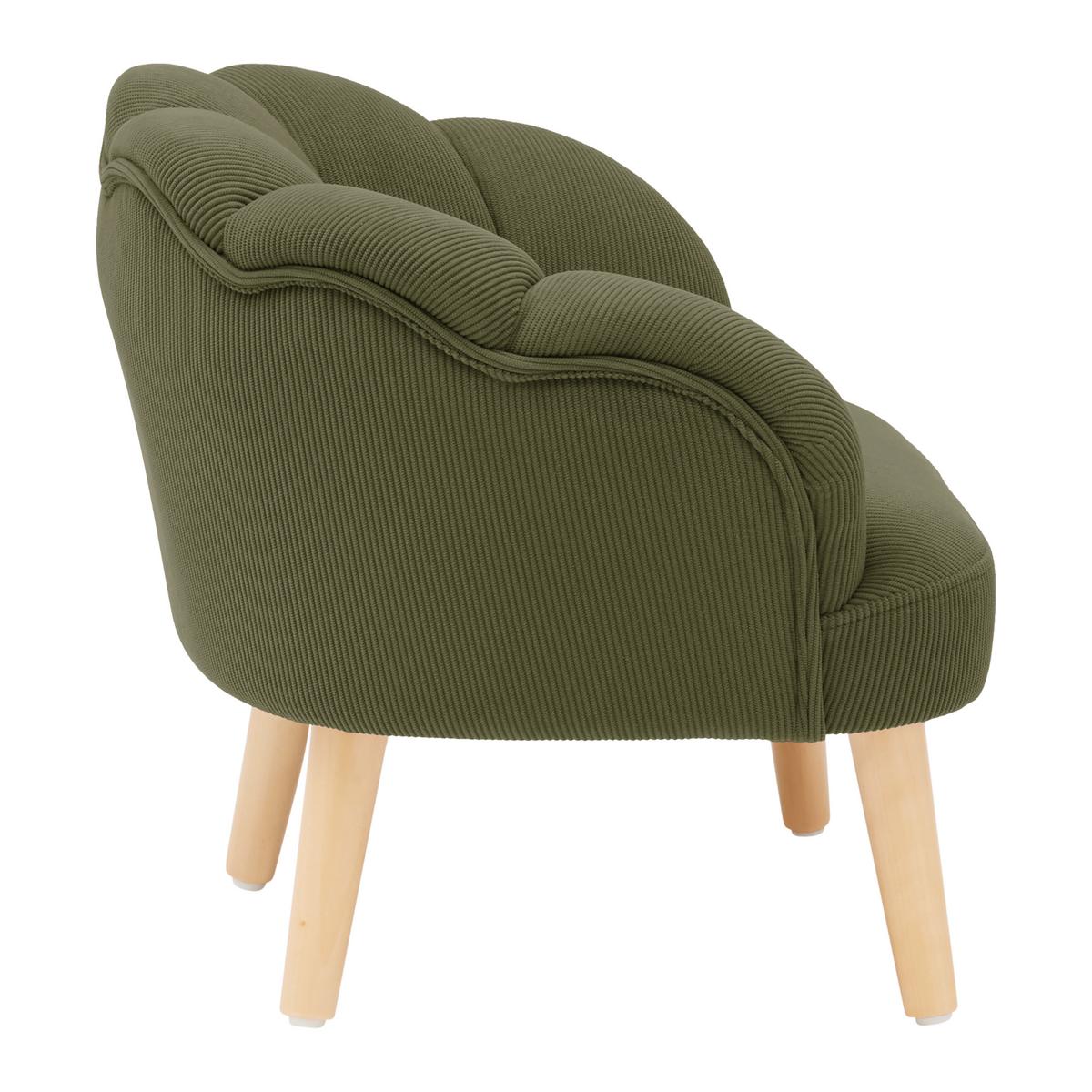 KINDERSESSEL PRINCESS -TREND- - Olivgrün, Modern (48/44/44cm) - Premium Living