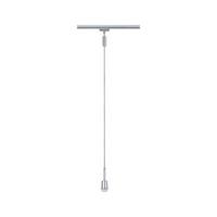 Schienensystem-Hängeleuchte Basic-Pendant max. 20 Watt - Chromfarben, Basics, Kunststoff/Metall (4,4/135cm) - Paulmann