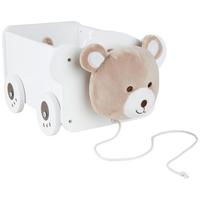 SAMOCHÓD DO CIĄGNIĘCIA HONEY - kremowy/biały, Basics, materiał drewnopochodny/tkanina (38/23/21,4cm) - My Baby Lou