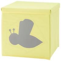 Sklopiva Kutija Alisa - Ca. 34l -Ext- - žuta/crna, karton/tekstil (33/32/33cm) - Modern Living