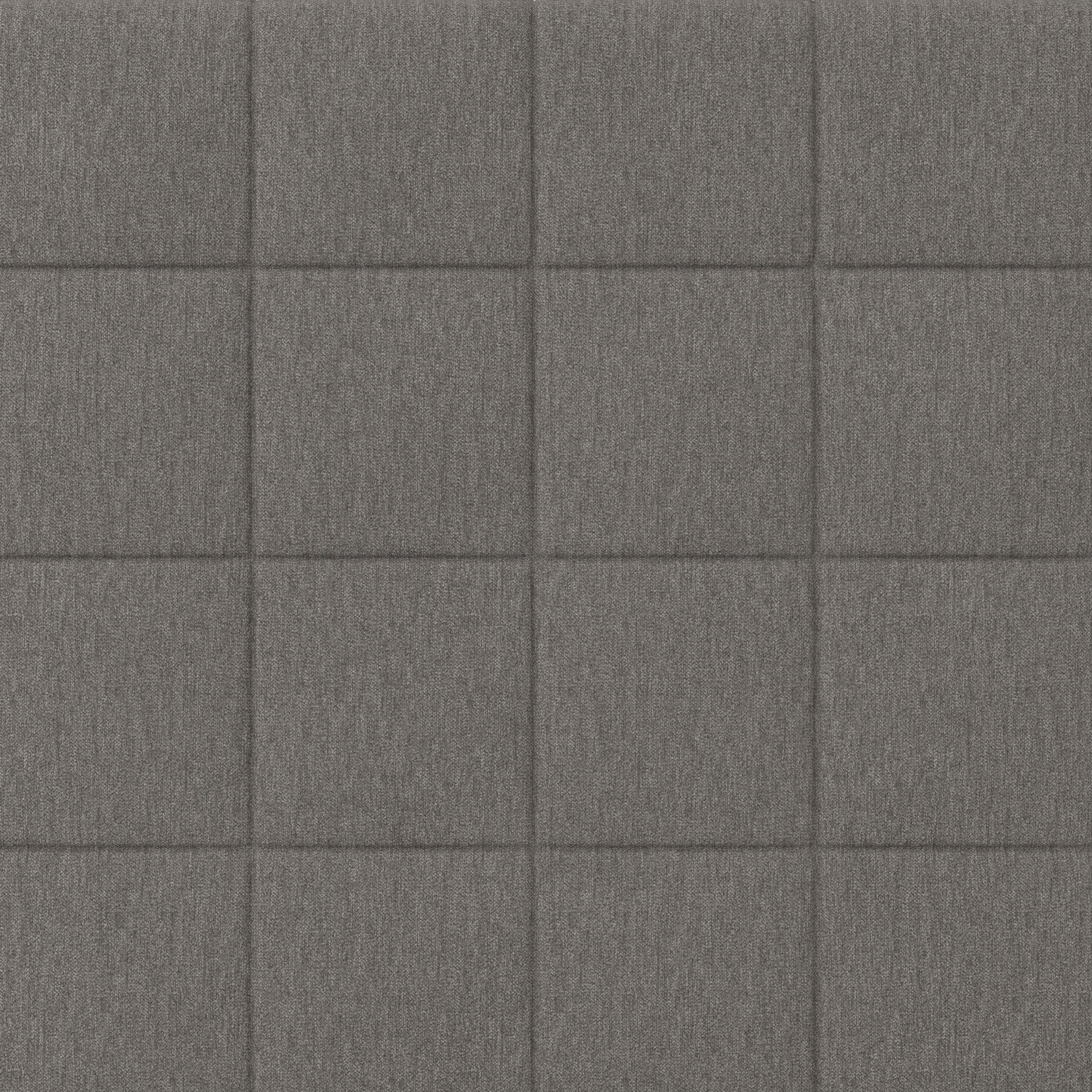 KONTINENTALSÄNG OLIVIA - grå/ekfärgad, Modern, trä/textil (180/200cm) - Bessagi Home