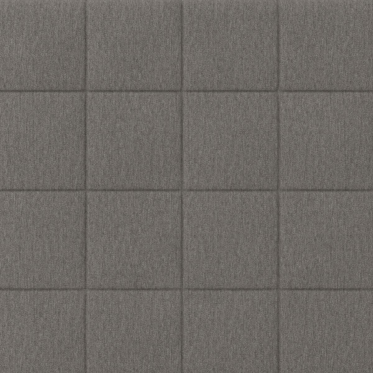 Postelja Boxspring Olivia, Siva, 180x200 - siva/barve hrasta, Moderno, tekstil/les (180/200cm) - Bessagi Home