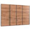 Ormar S Kliznim Vratima Level 36 A - bijela/boje hrasta, Moderno, drvni materijal (350/236/65cm) - Modern Living
