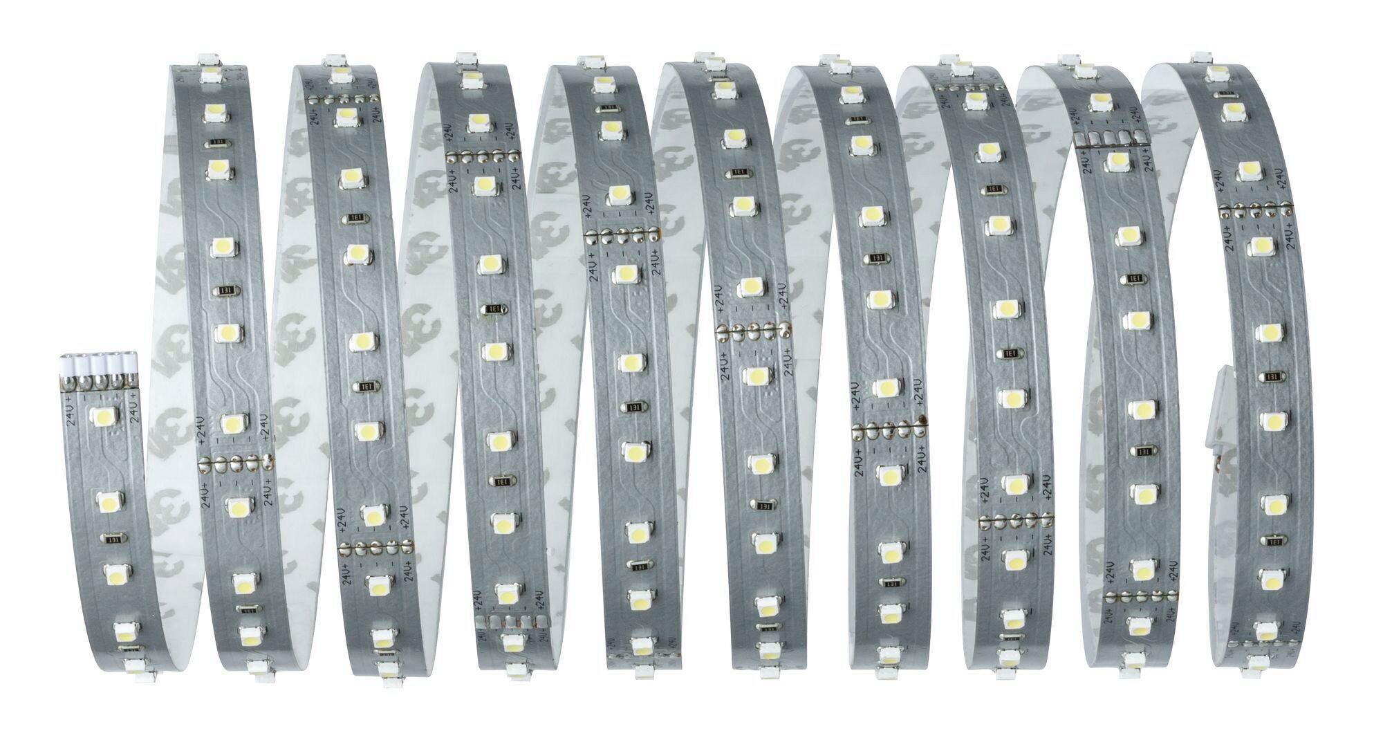 LED-Strip 70580 in Silberfarben max. 18 Watt - Silberfarben, Basics, Kunststoff (0.3cm) - Paulmann