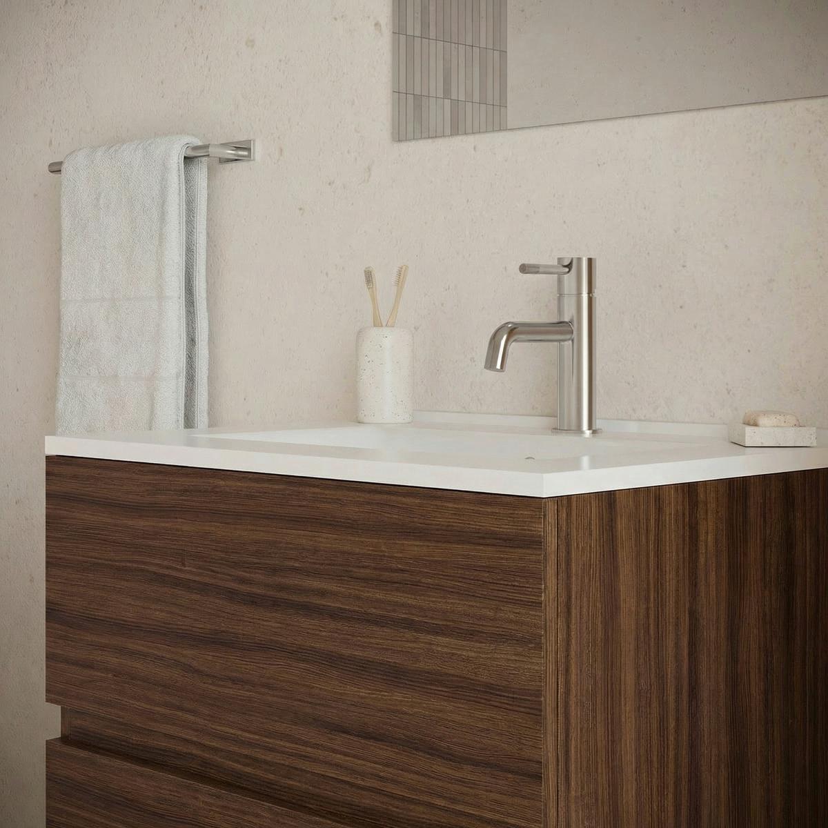 Element Ispod Umivaonika Easy - boje oraha, Moderno, drvni materijal (60/51/46cm)