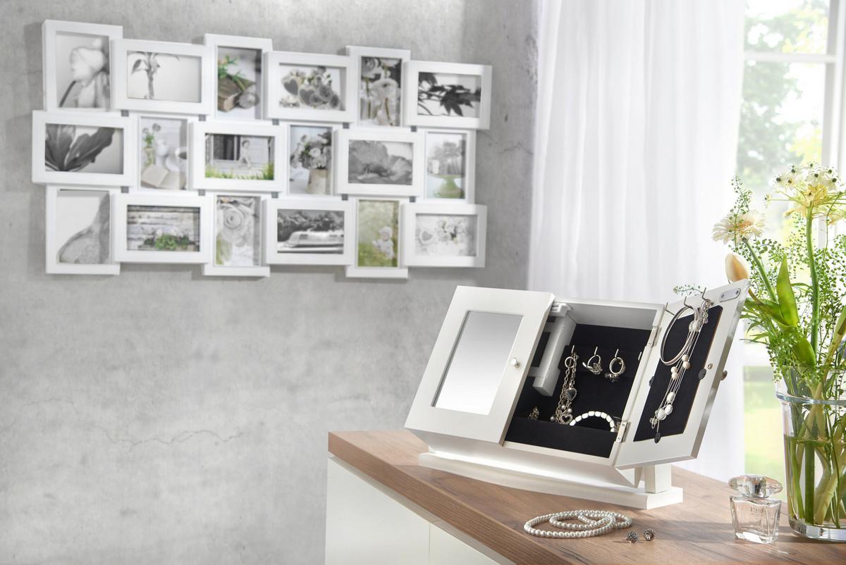 RAMKA NA ZDJĘCIA KOLAŻ 639411 - biały, Lifestyle, tworzywo sztuczne (90/47/2,5cm)