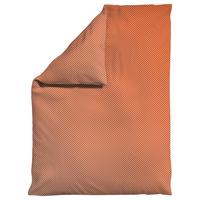 Bettdeckenbezug Woven Satin Rot/Hellgrau ca. 135-140x200cm - Rot/Hellgrau, Basics, Textil (135-140/200cm) - Schlafgut