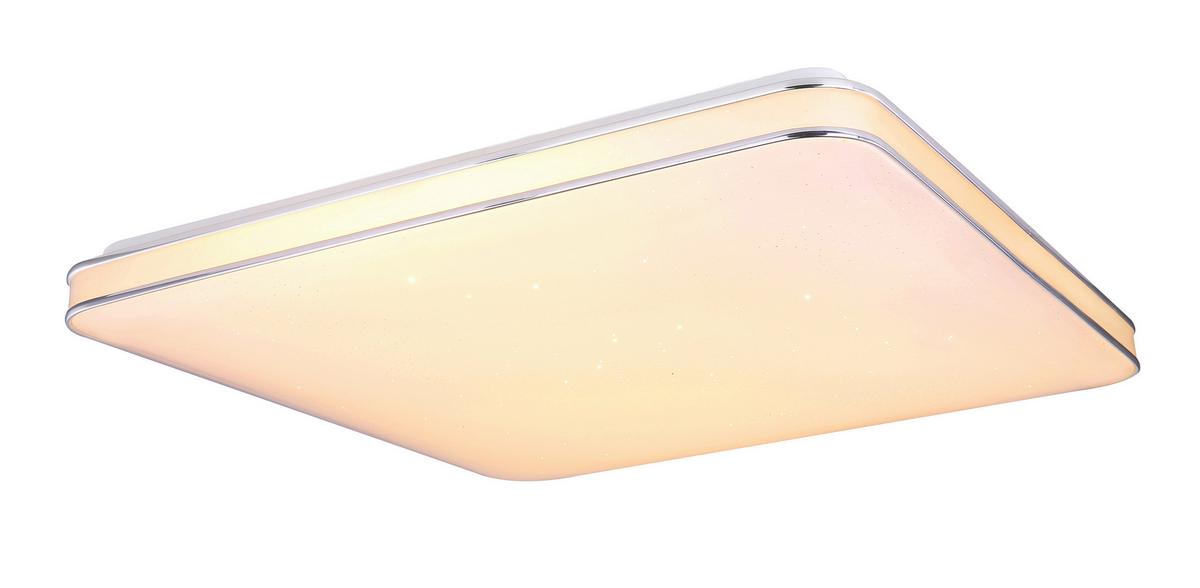 LAMPA SUFITOWA LED LASSY -TUYA - biały, Modern, tworzywo sztuczne/metal (49,5/49,5/8cm)