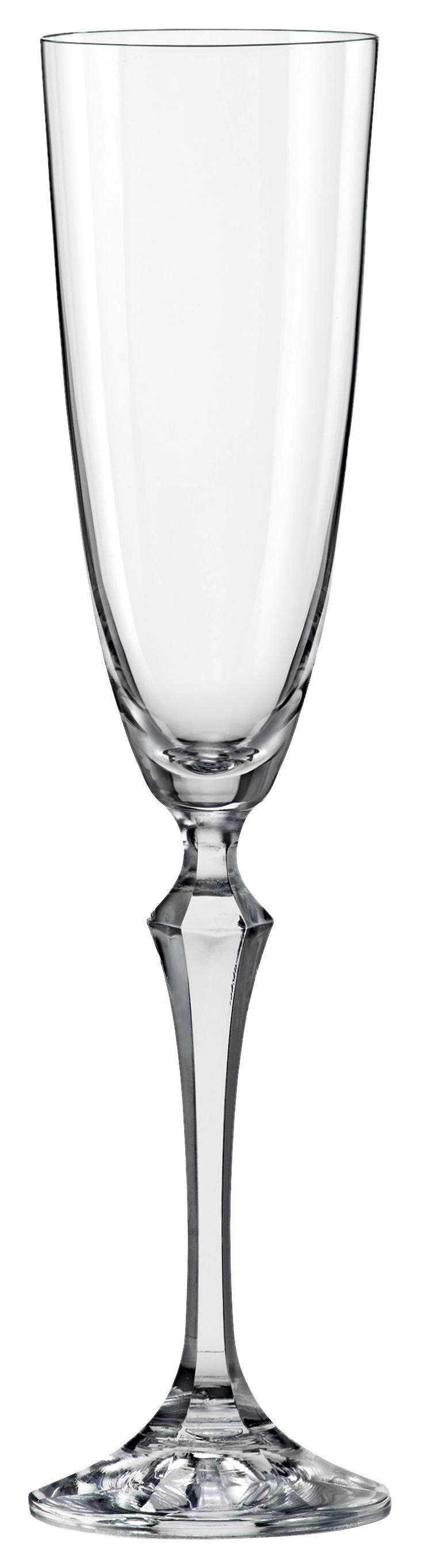 Sektglas Elisabeth ca. 200ml - Klar, KONVENTIONELL, Glas (0,2l) - Bohemia