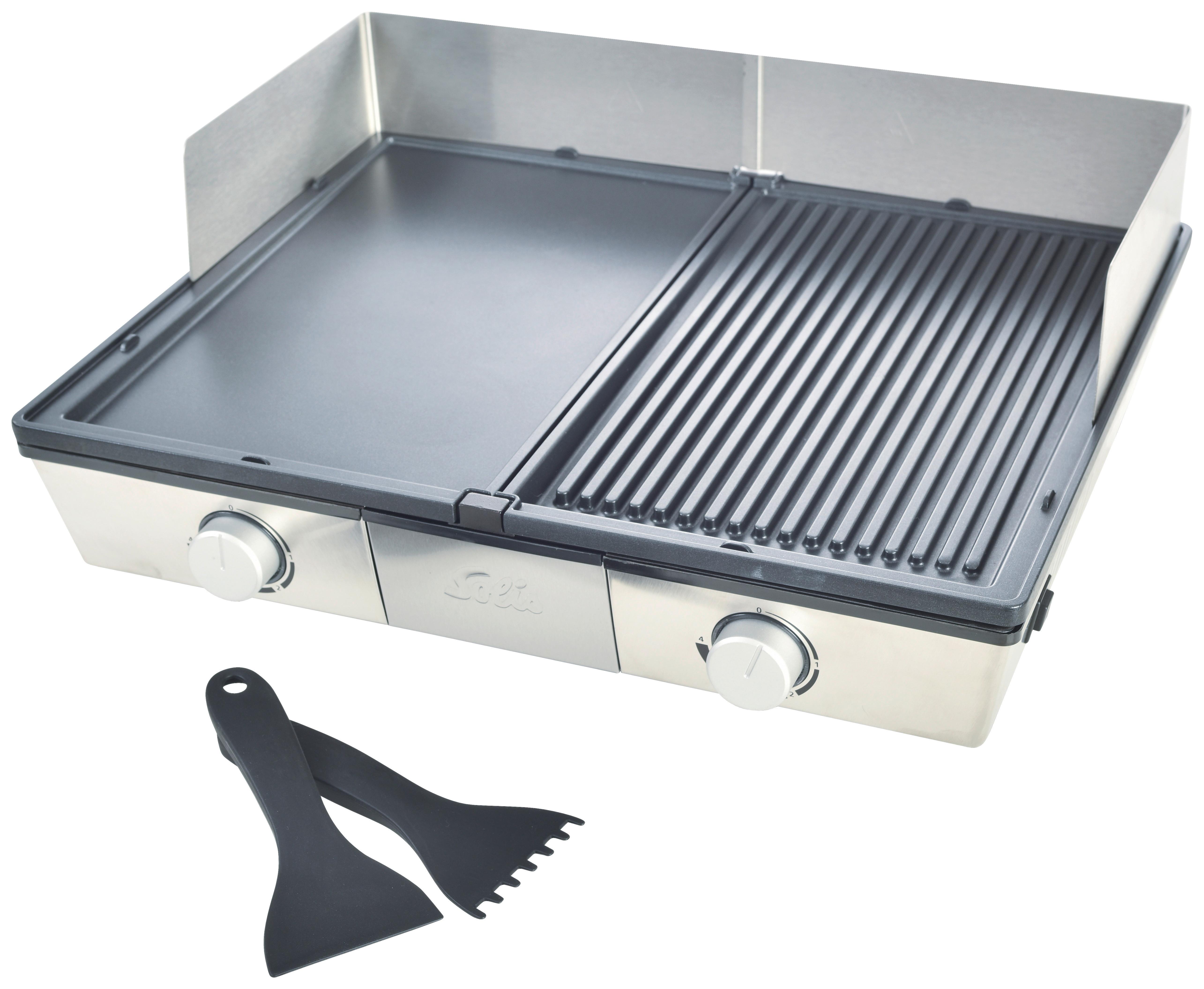 Tischgrill 97944 - Silberfarben, Basics, Metall (19/50/41cm)