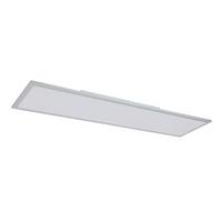 Led Mennyezeti Lámpa Cornelius - ezüstszínű/fehér, Modern, műanyag/fém (120/30/7,5cm) - Mömax