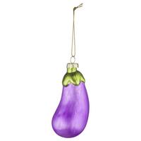 Christbaumanhänger Figures Grün/Lila - Lila/Grün, Glas (5/10/4,8cm) - Mömax