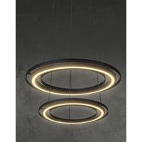 LAMPA WISZĄCA LED 32372208X RILAS - kolor naturalny/czarny, Basics, metal/drewno (56/150cm)