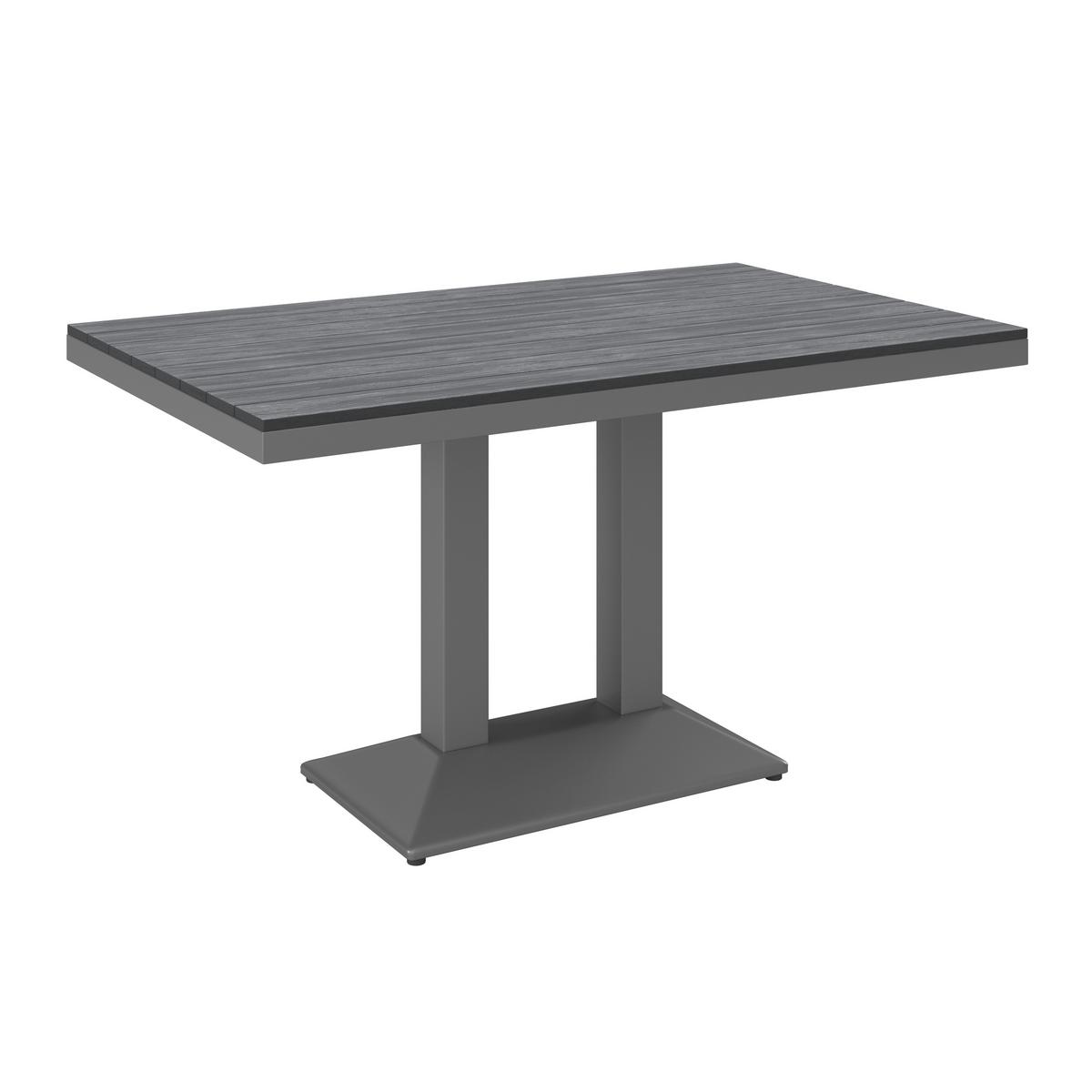 DiningLoungeset Pergolina Weiß Metall/Outdoorstoff +Abdeckung - Schwarz/Weiß, MODERN, Kunststoff/Textil (194/245cm) - Bessagi Garden