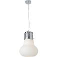 Hängeleuchte Alicia - Chromfarben, MODERN, Glas/Metall (29/145cm) - MÖMAX modern living
