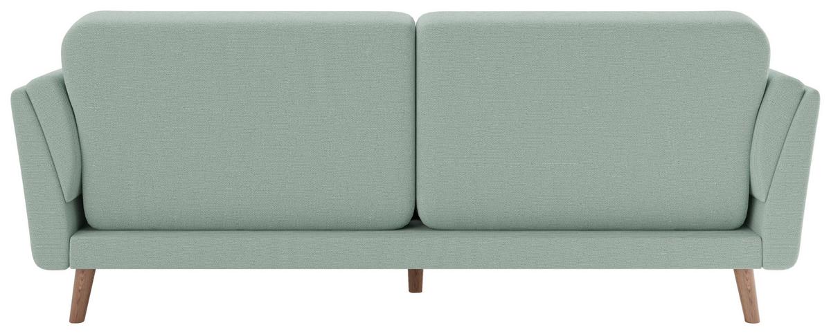 Schlafsofa Helsinki Webstoff ca. 220,5x80,5 cm Mintgrün - Mintgrün, MODERN, Holz/Textil (220,5/88/80,5cm) - MID.YOU