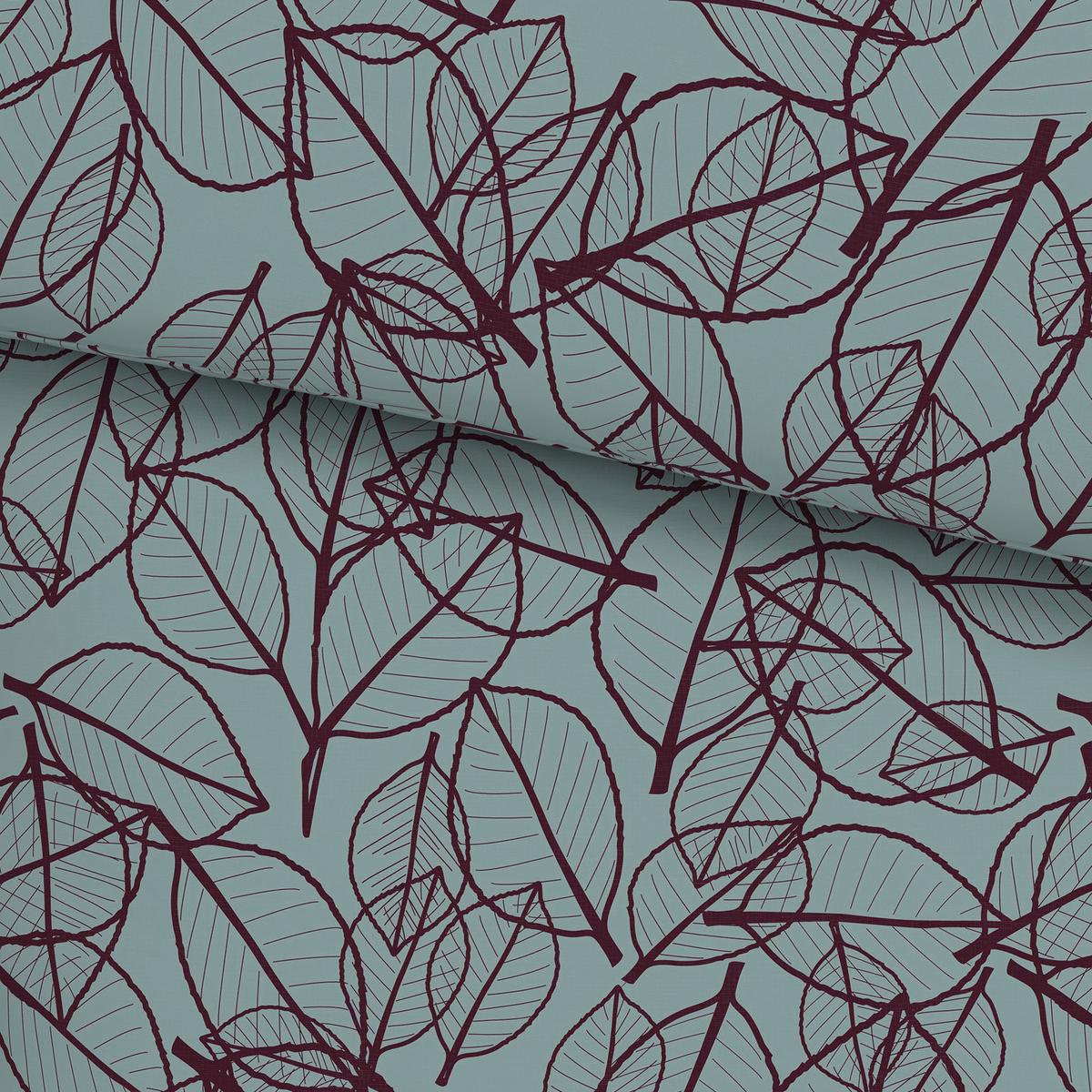 LINGE DE LIT BLÄTTERWALD - Grün, Modern, Textil (160/210cm) - Modern Living