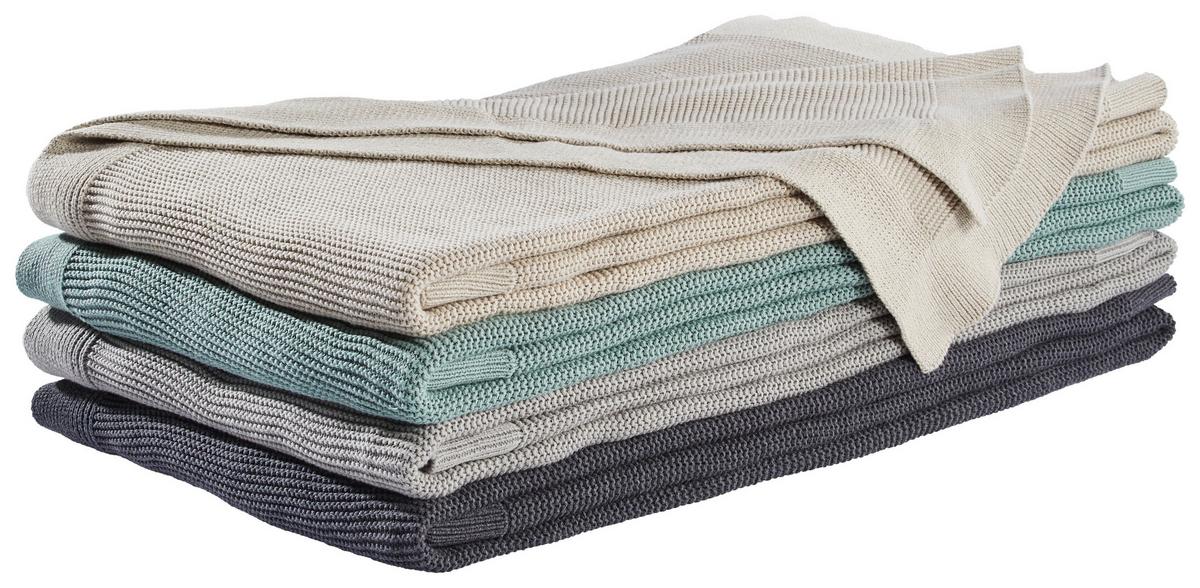 KOC DOMOWY BEJA - zielony, Basics, tkanina (150/200cm) - Dieter Knoll