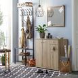 Beistelltisch Schwarz/Natur - Schwarz/Naturfarben, MODERN, Holz/Holzwerkstoff (44/58/44cm) - Modern Living Beistelltisch Schwarz/Natur - Schwarz/Naturfarben, MODERN, Holz/Holzwerkstoff (44/58/44cm) - Modern Living