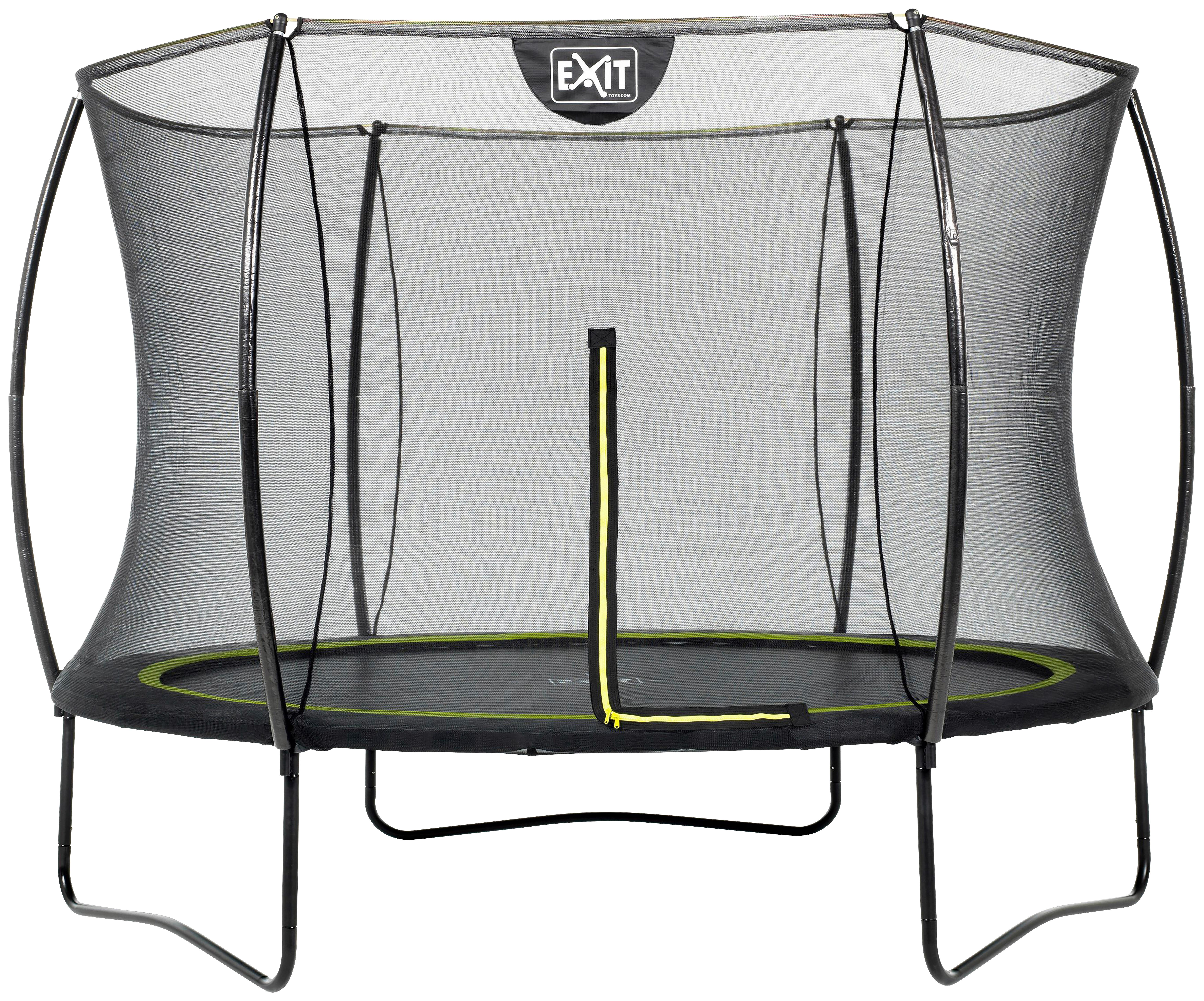 Trampolin Exit Silhouette, Ø 244cm - črna, Konvencionalno, kovina (244/228cm) - EXIT Toys