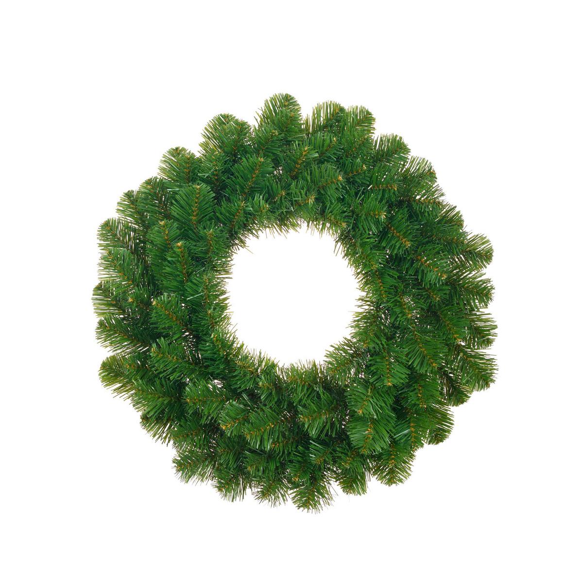 Koszorú Norton - zöld, Konventionell, műanyag (35cm) - Modern Living