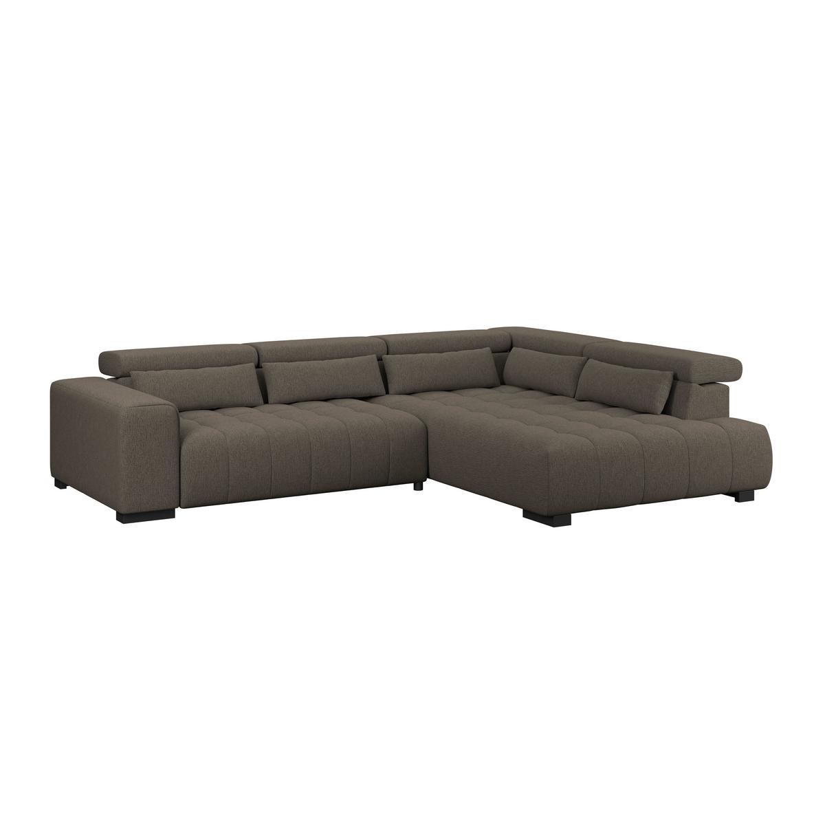 Coltar MATERA - maro închis, Trend, textil (311/226cm)