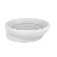 Posodica Za Milo Naime - bela, Moderno, umetna masa (9,5/2,9cm) - Premium Living