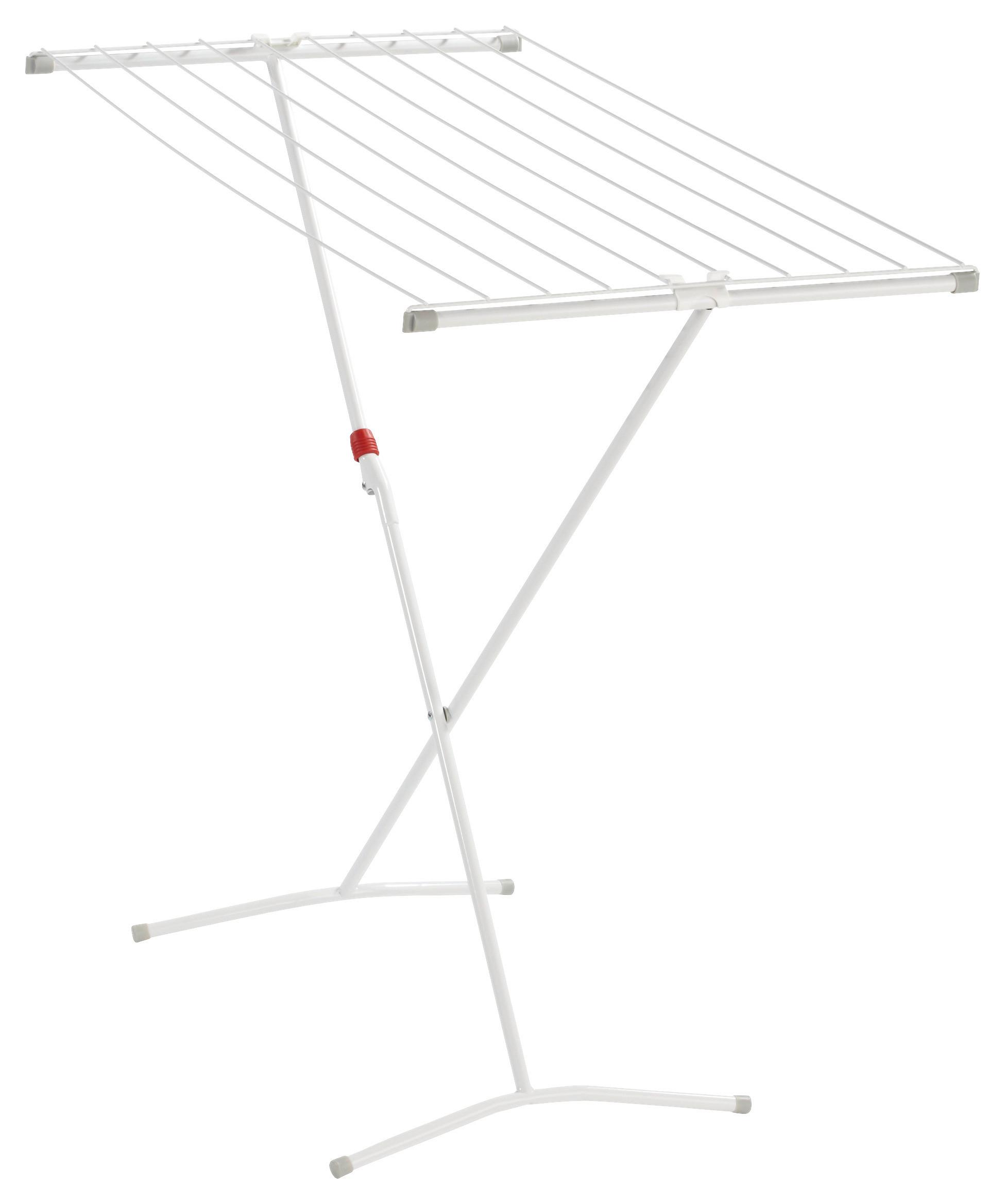 SUSZARKA STOJĄCA 72700 CLASSIC 100 - biały, Basics, tworzywo sztuczne/metal (51/102/93cm) - Leifheit