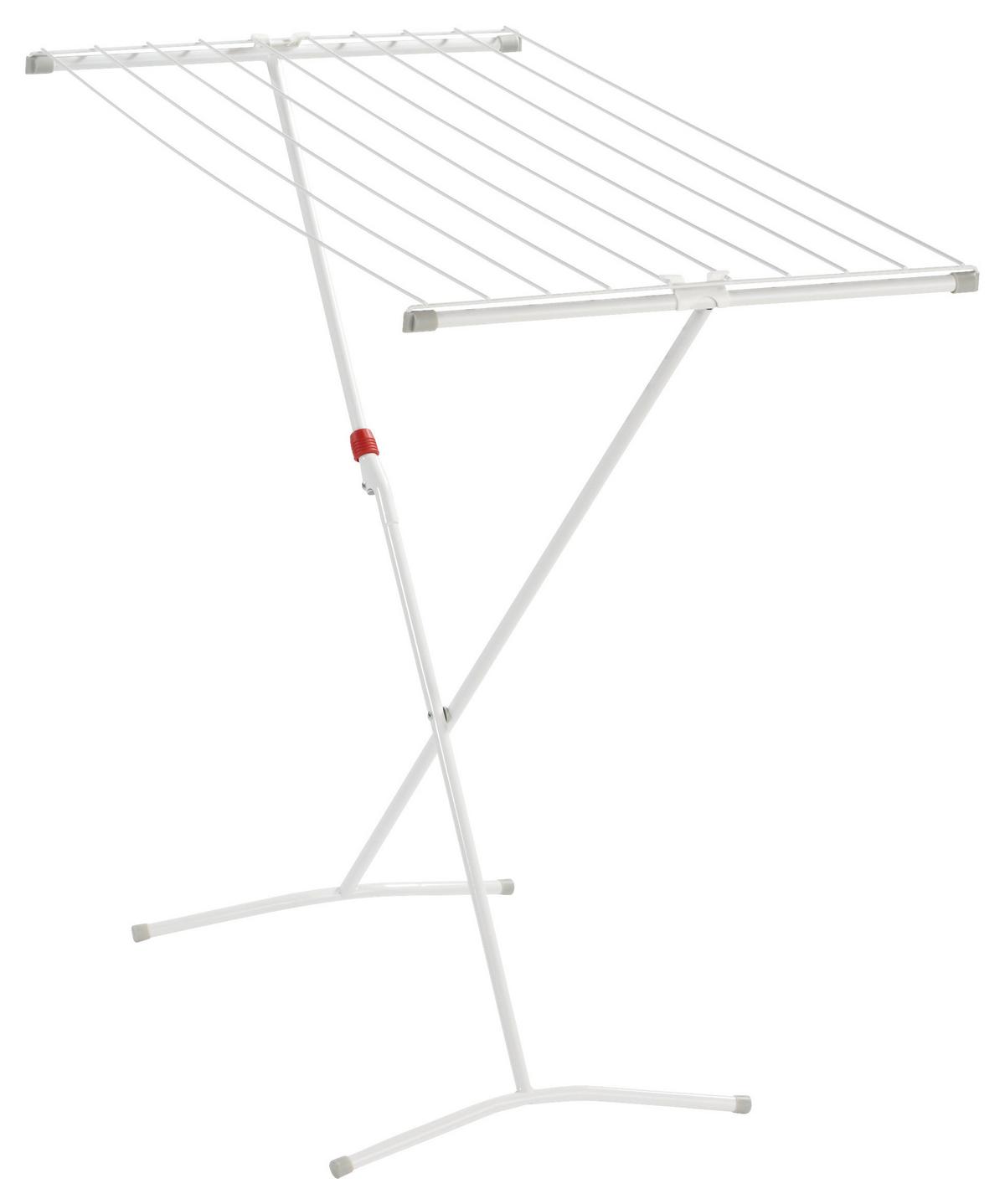 SUSZARKA STOJĄCA 72700 CLASSIC 100 - biały, Basics, tworzywo sztuczne/metal (51/102/93cm) - Leifheit