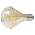 Deko-Leuchtmittel C80325MM max. 6 Watt - Goldfarben, Glas (9,5/13,6cm) - Mömax modern living Deko-Leuchtmittel C80325MM max. 6 Watt - Goldfarben, Glas (9,5/13,6cm) - Mömax modern living