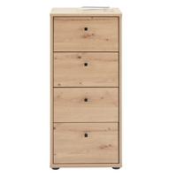 Comodă TEMPRA 2 - stejar Artisan, Konventionell, material pe bază de lemn (38,6/85,5/34,8cm) - Based