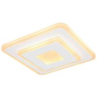 LED-Deckenleuchte Bizulo Opal/Weiss max. 12 Watt - opale/blanc, Modern, métal/matière synthétique (20/20cm) - Mömax