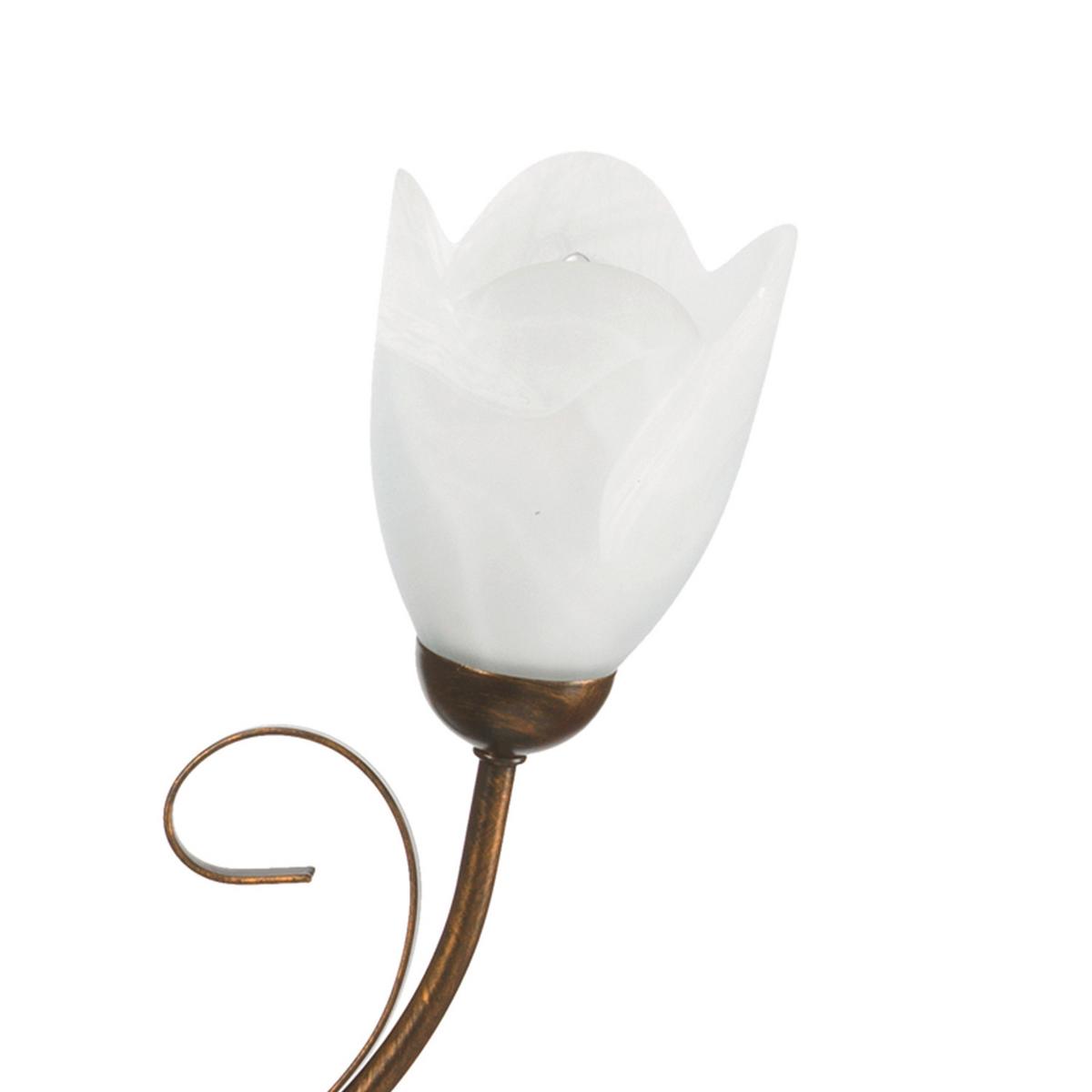 Mennyezeti Lámpa 4623/pl5 Odino - bronzszínű, Konventionell, üveg/fém (70/17cm)