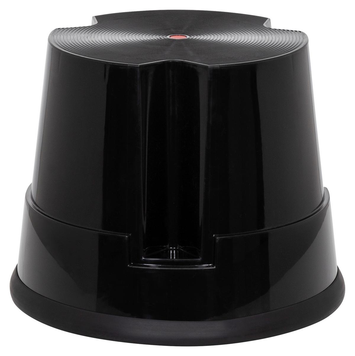 Pručka Tio-s, Črna - črna, Moderno, umetna masa (39/32/39cm) - MID.YOU