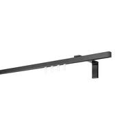 Vorhangschiene Style aus Metall ca. 160cm - Schwarz, Metall (160cm) - Premium Living