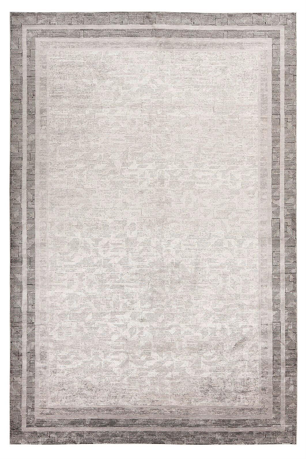 Flachwebeteppich Elles 212 Grau 120cm X 170cm - Grau, Basics, Textil (120/170cm) - Kayoom
