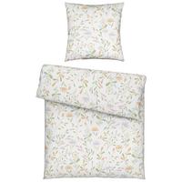Bettwäsche Marina XL Weiß ca. 155x220cm - Weiß, KONVENTIONELL, Textil (155/220cm) - Mömax