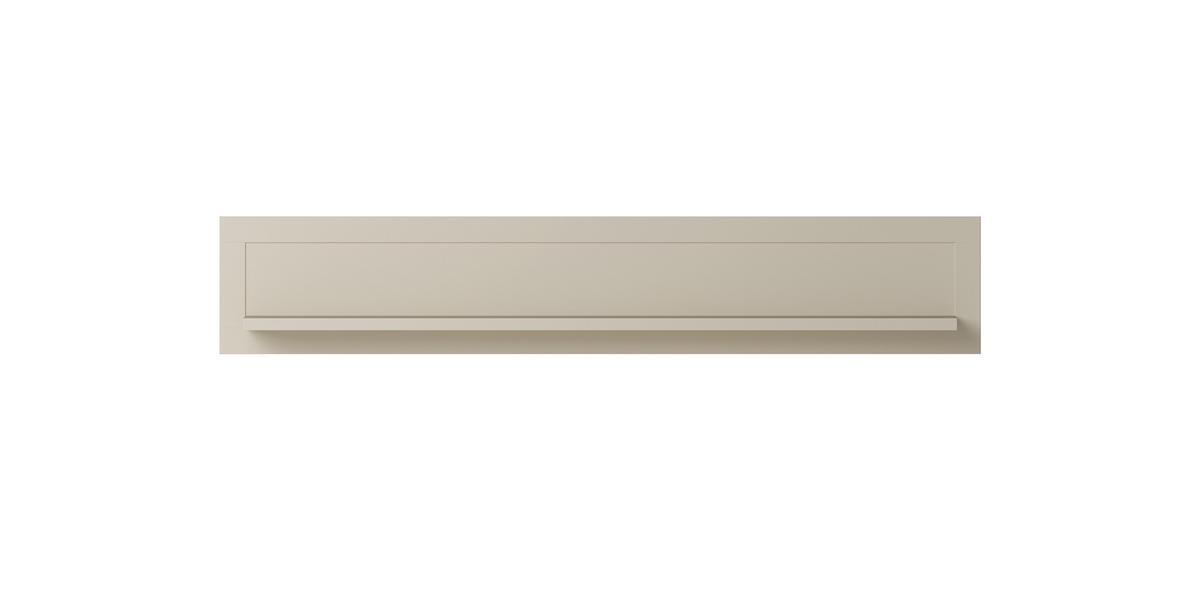 Falipolc Evora - kasmírszínű, Design, faalapú anyag (177/32/25,5cm)
